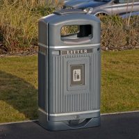 Cos de gunoi Streamline Jubilee-gri