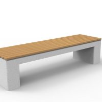 Banca Urbano Cubo Wood