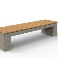 Banca Urbano Cubo Wood