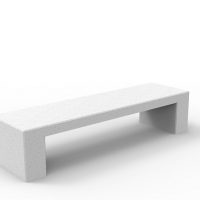 Banca Urbano Cubo alb