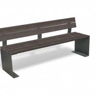 VALENCIA BENCH RePlast entire backrest