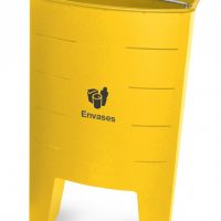 PRAGUE Recycling yellow with ring