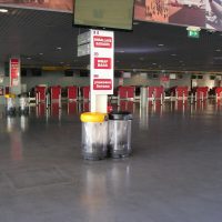 C-Thru 180 Recycling Bin_Airport