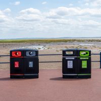 Cos de gunoi Glasdon Jubilee Duo 220 recycling_sea side